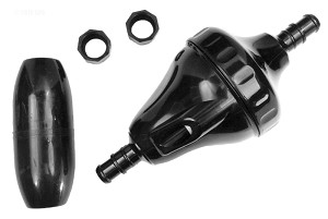 Polaris Back- Up Valve- Black