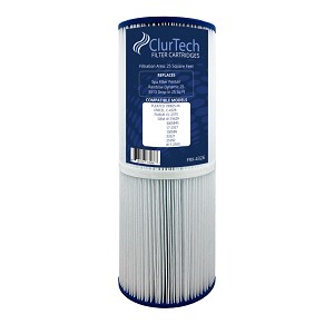 ClurTech Spa Filter Cartridge 25 Sq Ft for Pentair Rainbow Dynamic Filter - Single