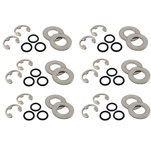 Hayward OEM Perflex EC30 EC40 EC50 EC65 EC75 Shaft Kit 6 Pack