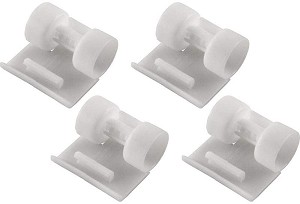 Poolvergnuegen The Pool Cleaner 896584000-259 Front Skirt with Rollers for 2X 2-Wheel 4X 4-Wheel and Pressure Side Automatic Cleaners