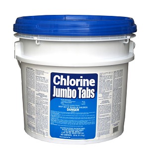 3" Stabilized Chlorine Tablets 20lb (Wrapped) 