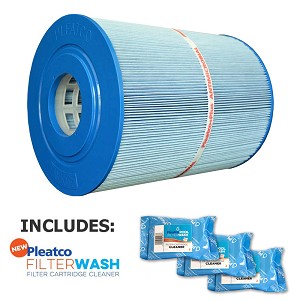 Pleatco Cartridge Filter PWK65-M Watkins Hot Spring Spas upgrade from PWK45N (Antimicrobial)  31114 w/ 3x Filter Washes