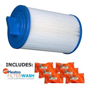 Pleatco Cartridge Filter PSANT20P3 Futura Spa (Strong Industries) w/ 6x Filter Washes