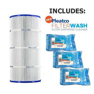Pleatco Cartridge Filter PSR70 Sta-Rite Posi-Flo II PTM70 T-70TX T-70TXR 70GPM-TX 70TX 70TXR open w/12 concentric slots  WC108-572SX  w/ 3x Filter Wash
