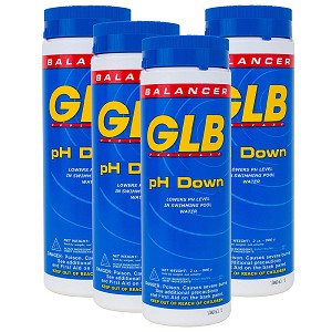GLB pH Down 2lb 4 Pack