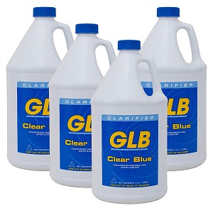 GLB Clear Blue Clarifier 1 Gallon 4 Pack