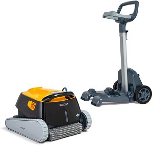 Dolphin Triton PS Robotic Pool Vacuum Cleaner with Universal Caddy