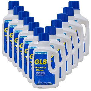 GLB Natural Clear Enzyme Clarifier 32 oz 12 Pack