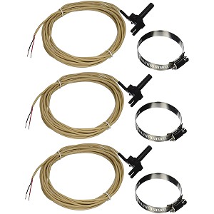 Hayward Kit-Temperature Sensor 10K Therm 15FT Cable & Clamp 3 Pack