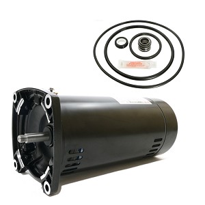Puri Tech Replacement Motor Kit for Pentair Pinnacle 1.5HP 342856, AO Smith USQ1152 with GO-KIT-24