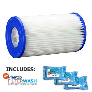 Pleatco Cartridge Filter PMS8 Muskin 8 Sears Haugh Products  195-8712 A3818 w/ 3x Filter Washes