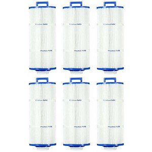 6 Pack Pleatco PPM50SC-F2M 50 sq ft Filter Cartridge Leisure Bay Dynasty Spas R173584