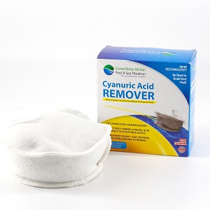 Greenstory Global Cyanuric Acid Remover for Pool and Spa Skimmer Basket - 1.5 lb Bag