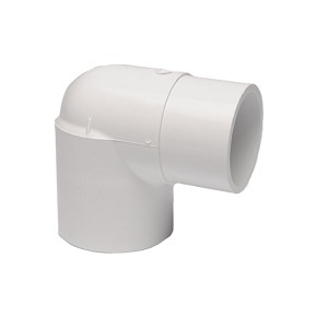 Puri Tech Schedule 40 PVC Fitting 1.5"" Street 90 Degree Ell Spg x Slip 50 Pack