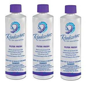 Rendézvous Spa Specialtie Filter Fresh Filter Cleaner 3 Pack