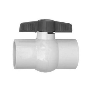 Ball Valve 1.5'' Slip x Slip PVC