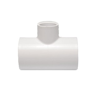 Dura Plastics Lasco Schedule 40 PVC Fitting Reducing Tee 2' x 2' x 1'