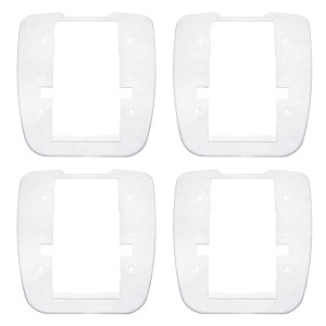 Hayward OEM Navigator Pool Vac Bottom Bumper - White 4 Pack