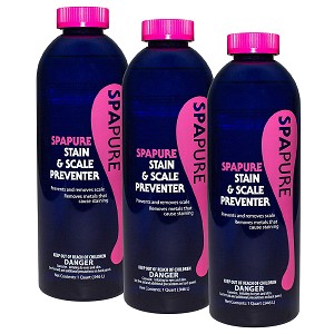 SpaPure Stain & Scale Preventer 1pt 3 Pack