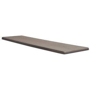 S.R. Smith Fibre-Dive Replacement Diving Board with Clear Tread, Gray Granite, 6 foot
