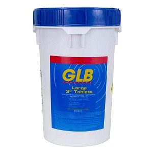 GLB Large 3in Chlorine Tablets 50lb