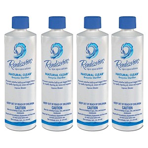 Rendézvous Spa Specialtie Natural Clear Enzyme Clarifier 4 Pack